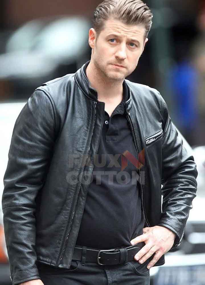 Gotham Ben McKenzie Leather Jacket